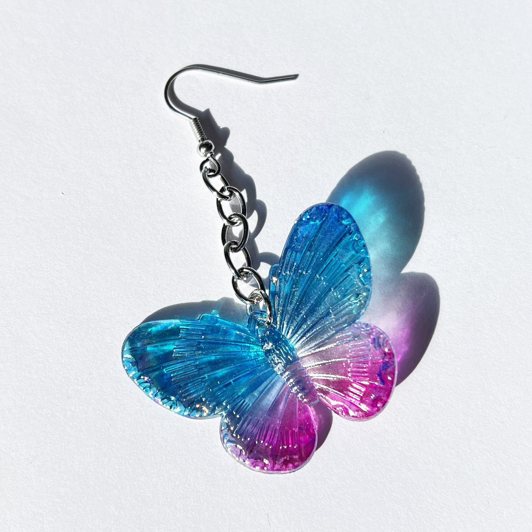 Butterfly Earrings Irridescent