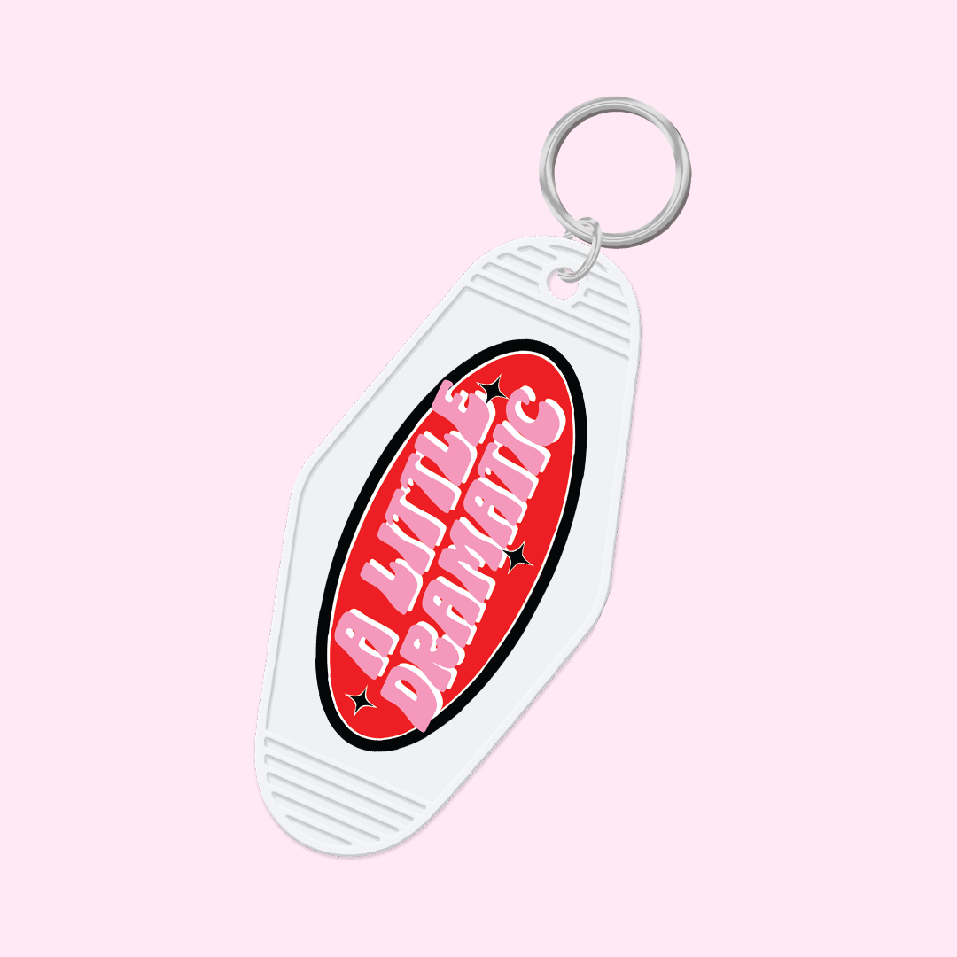 A Little Dramatic Keychain