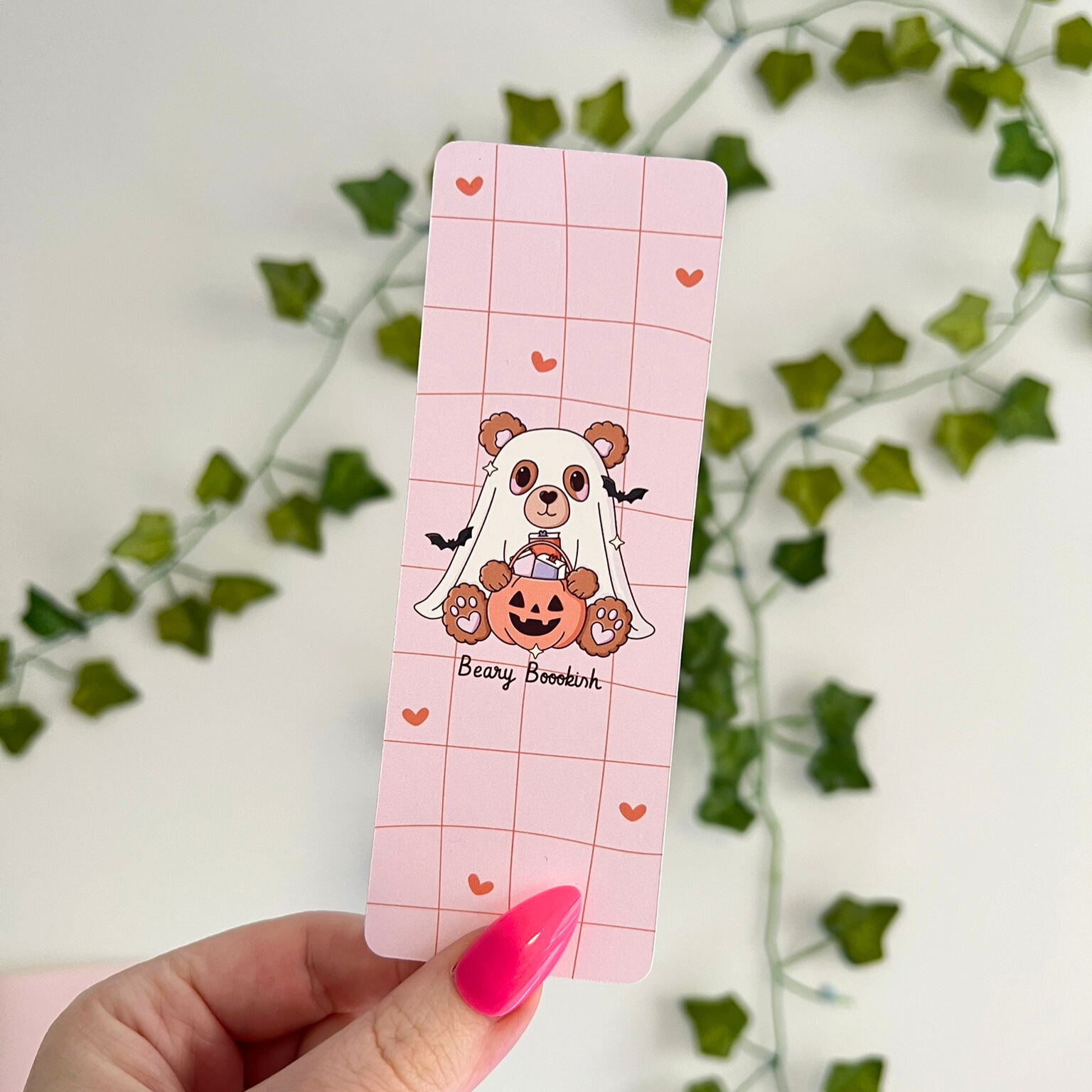 Beary Bookish Bookmark
