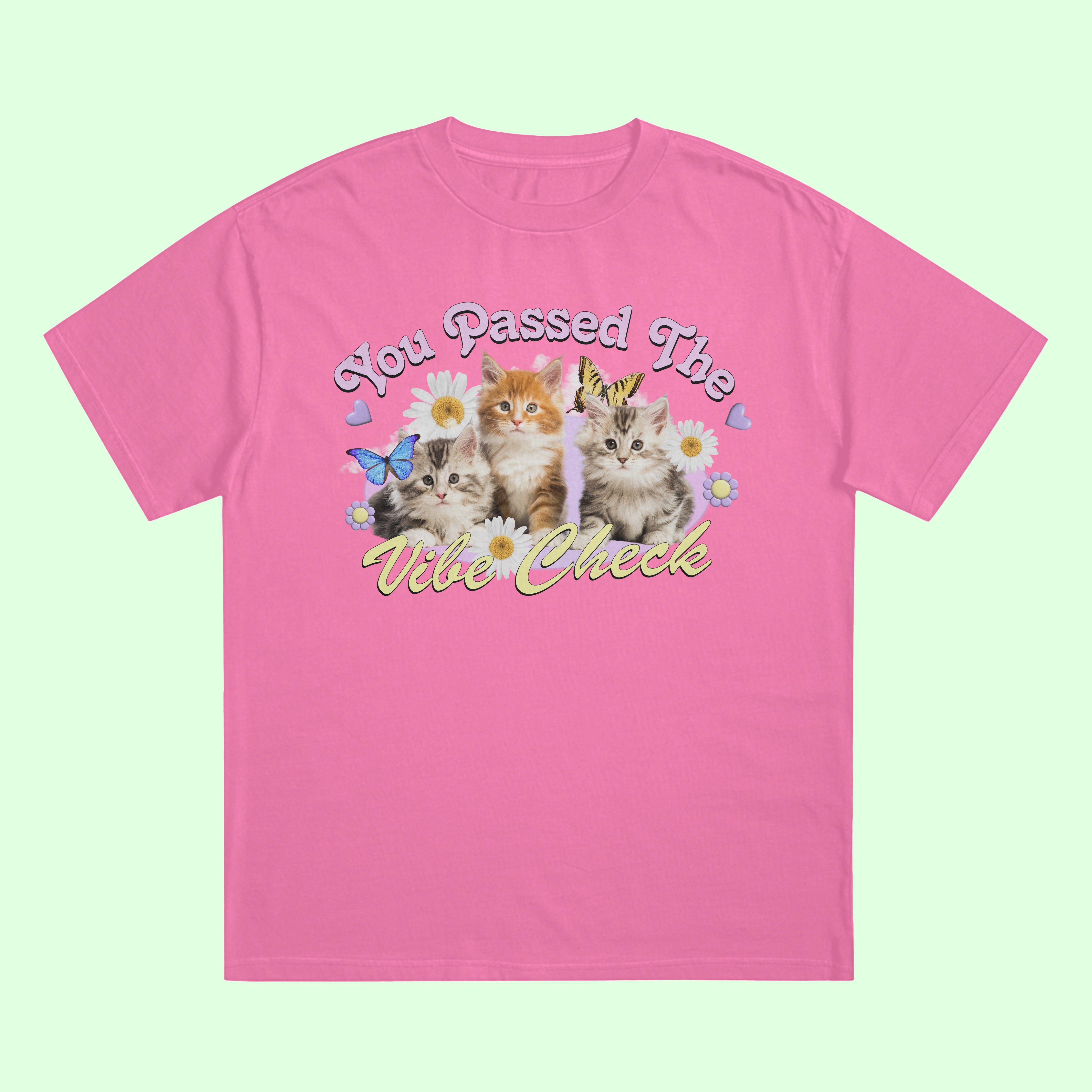 Cat You Passed The Vibe Check T-Shirt