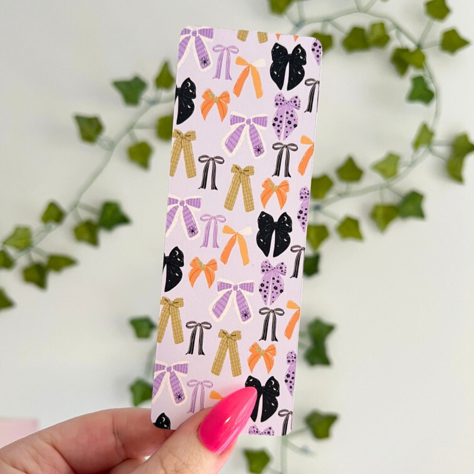 Halloween Bows Bookmark