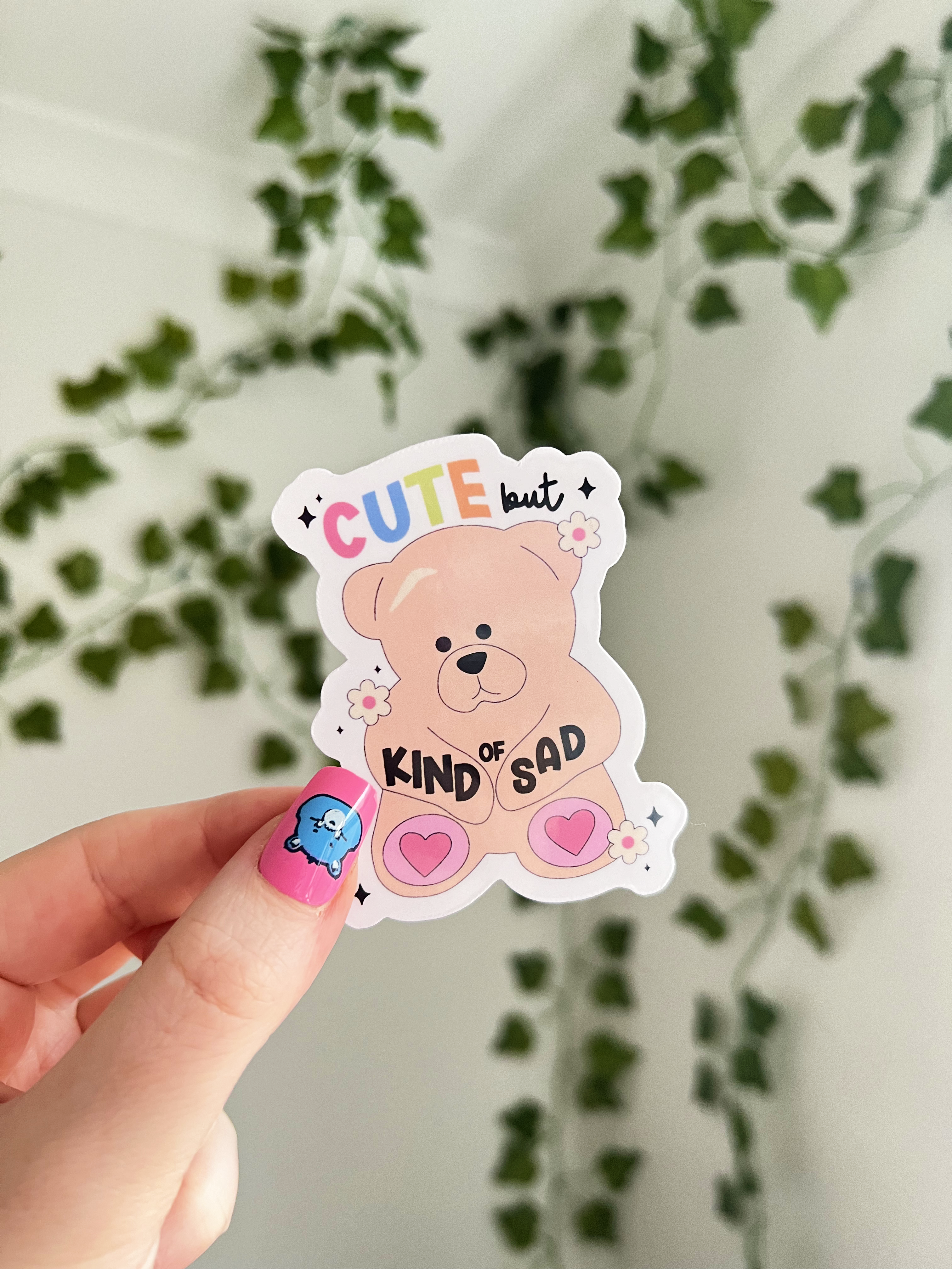 Cute But Kind Of Sad Sticker