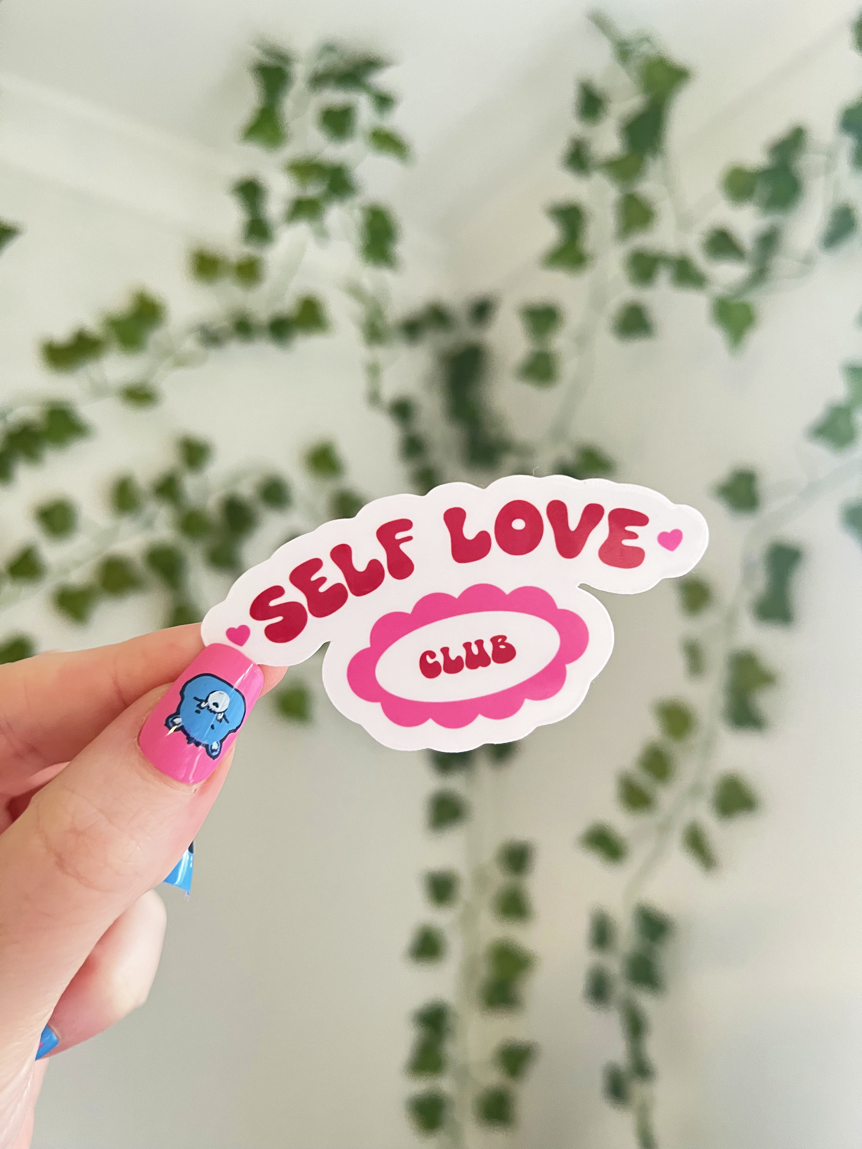 Self Love Club Sticker