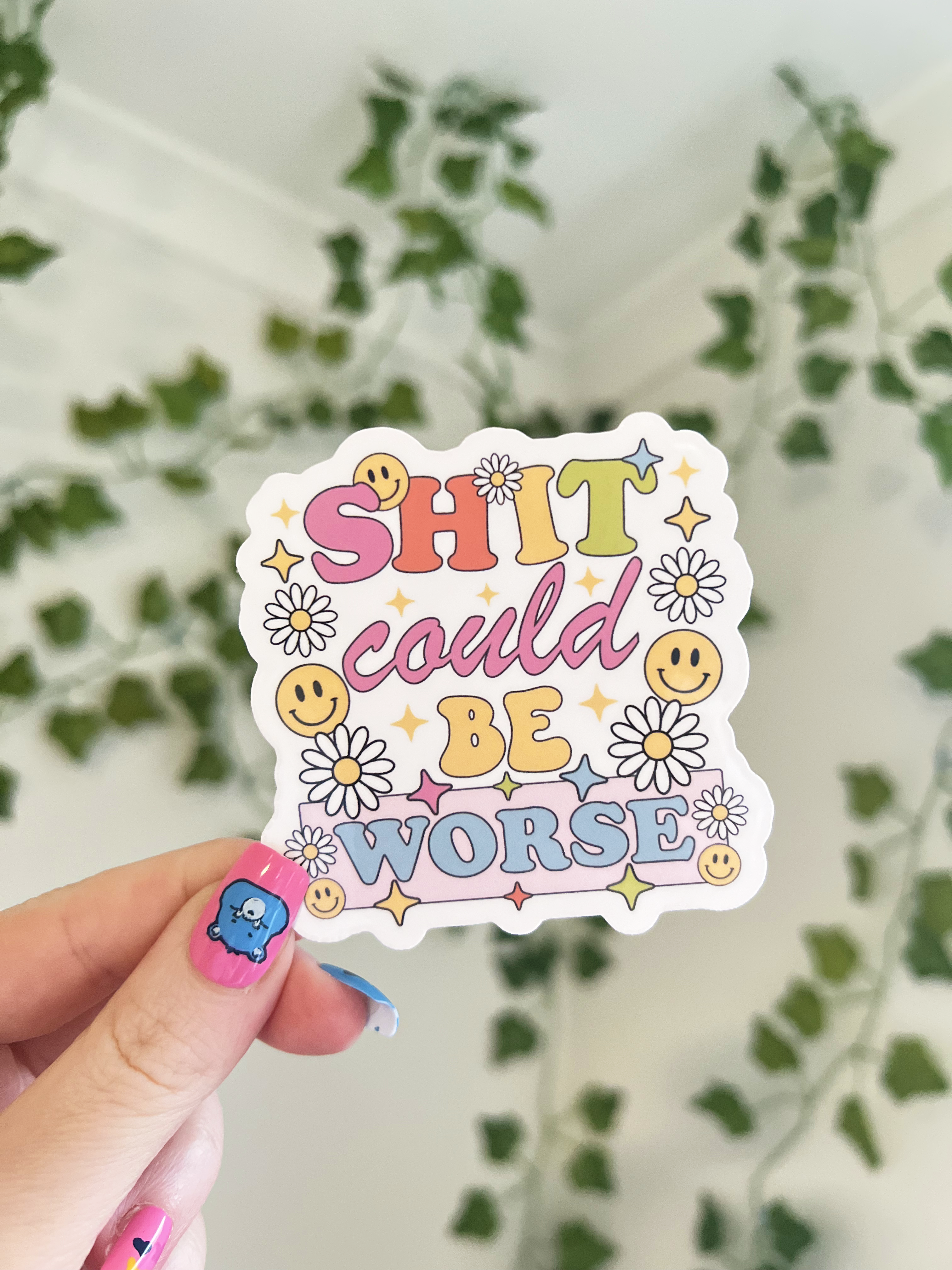 Shit Could Be Worse Sticker