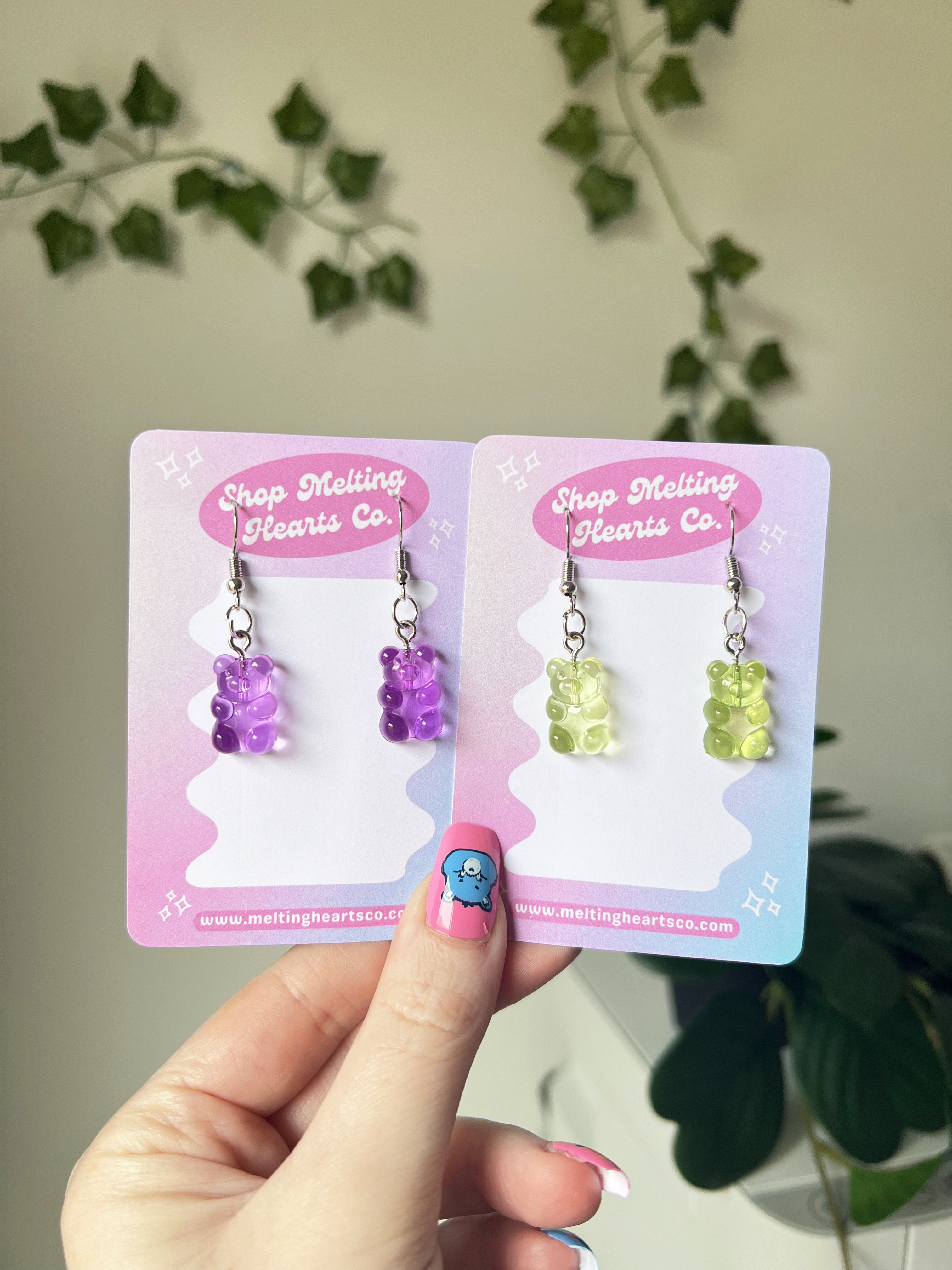 Gummy Bear Earrings