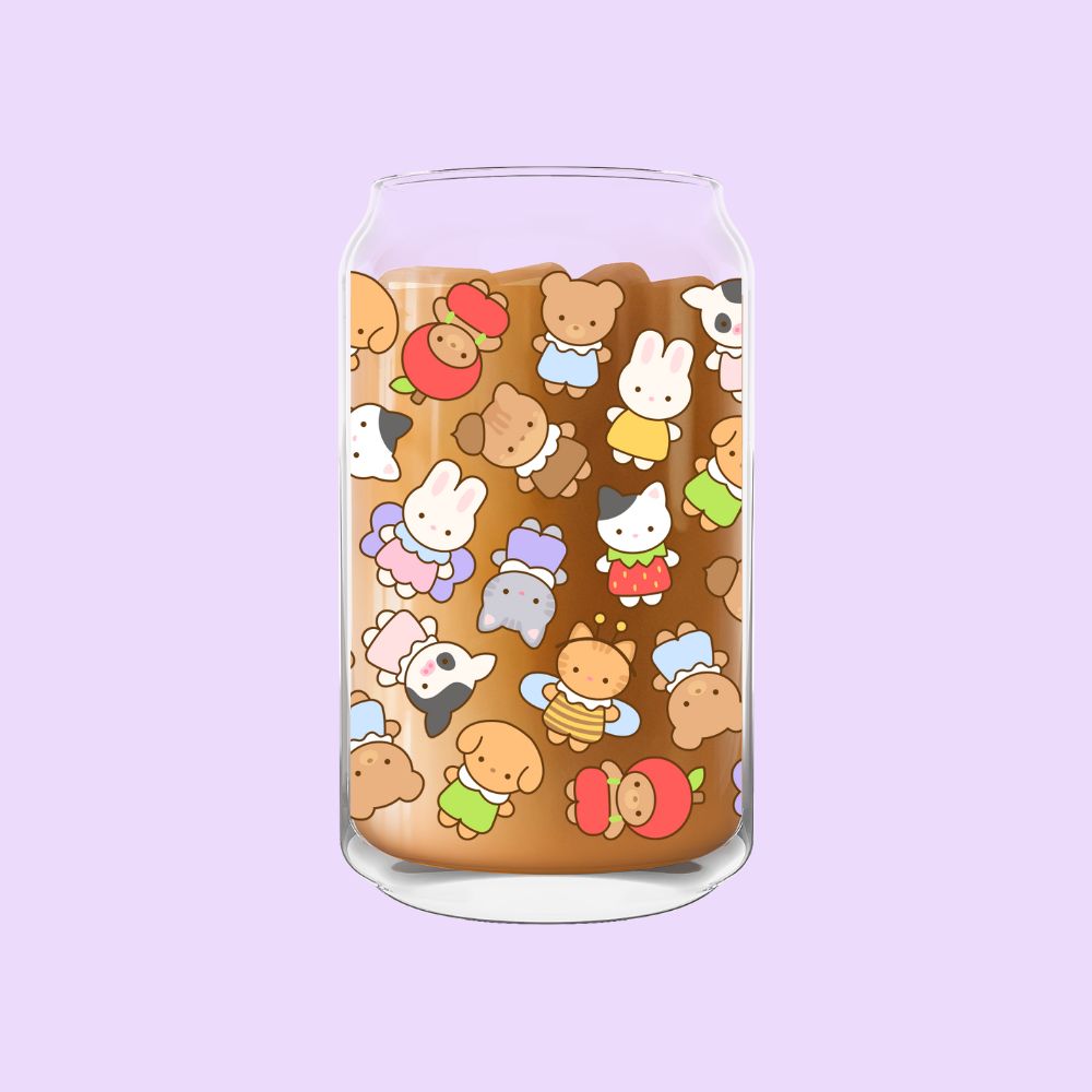 Sylvanian Family Glass Can