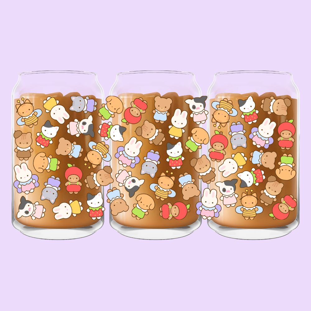 Sylvanian Family Glass Can