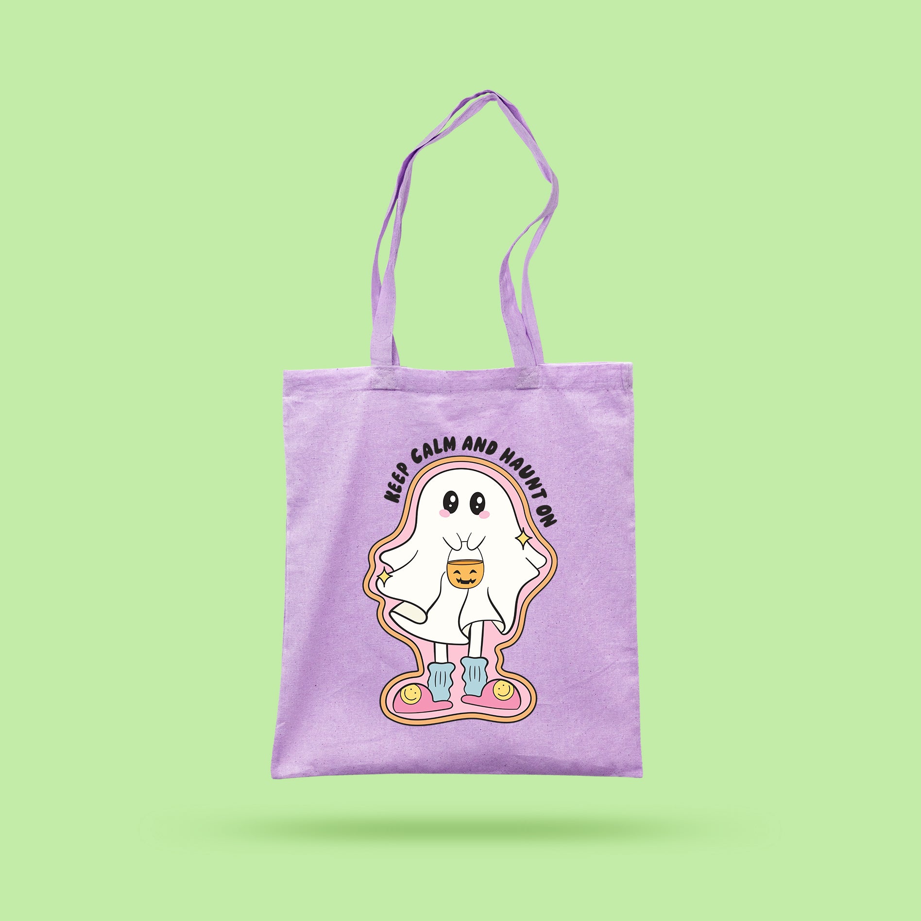 Keep Calm And Haunt On Tote Bag