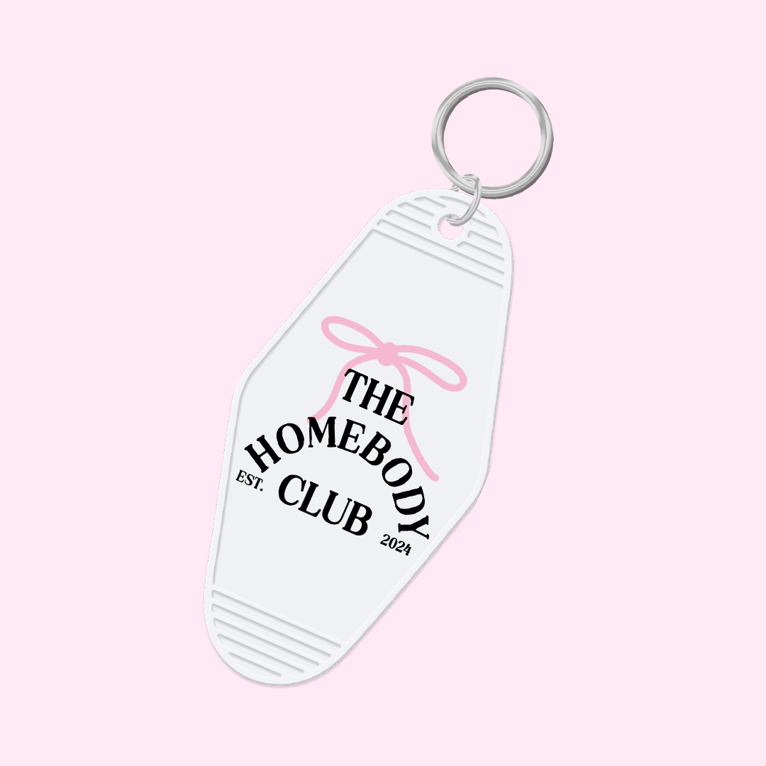 The Homebody Club Keychain