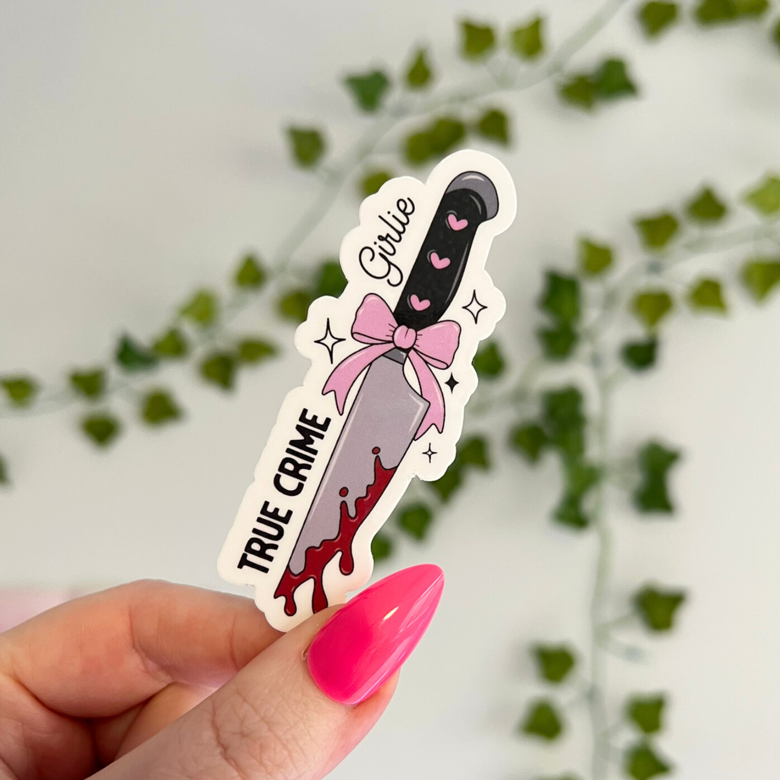 True Crime Girlie Sticker