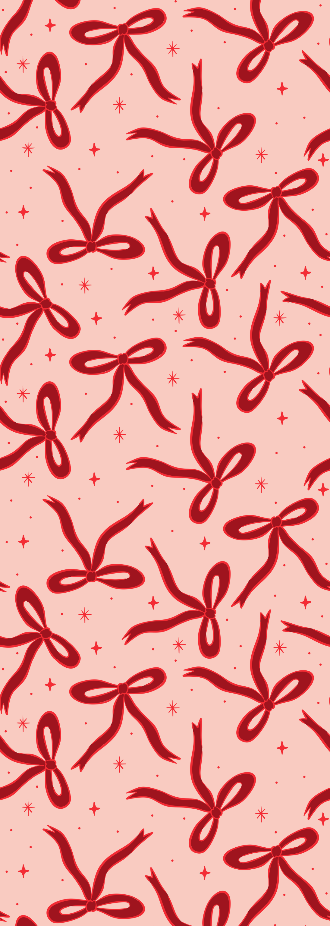 Christmas Bows Bookmark