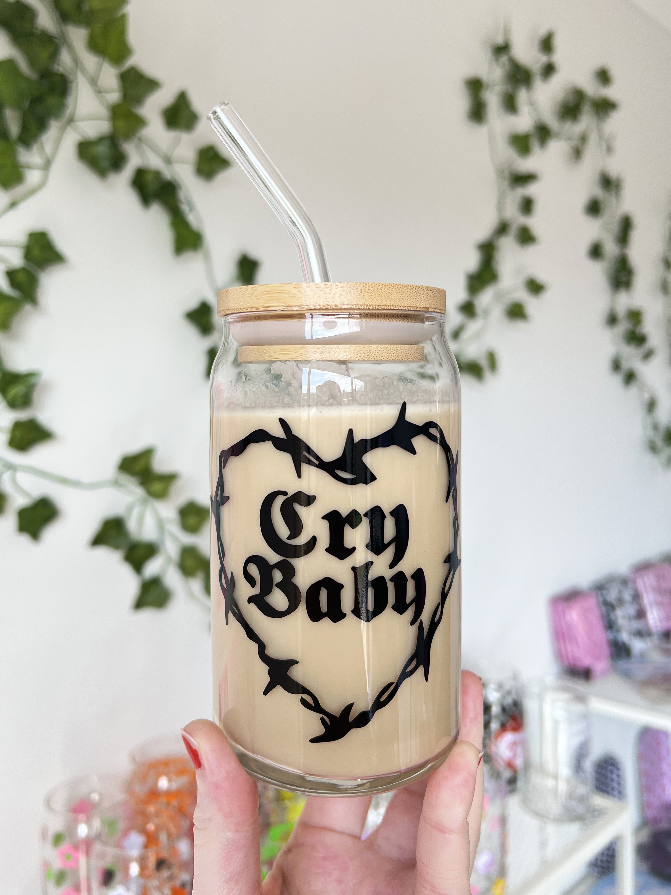 Cry Baby Glass Can