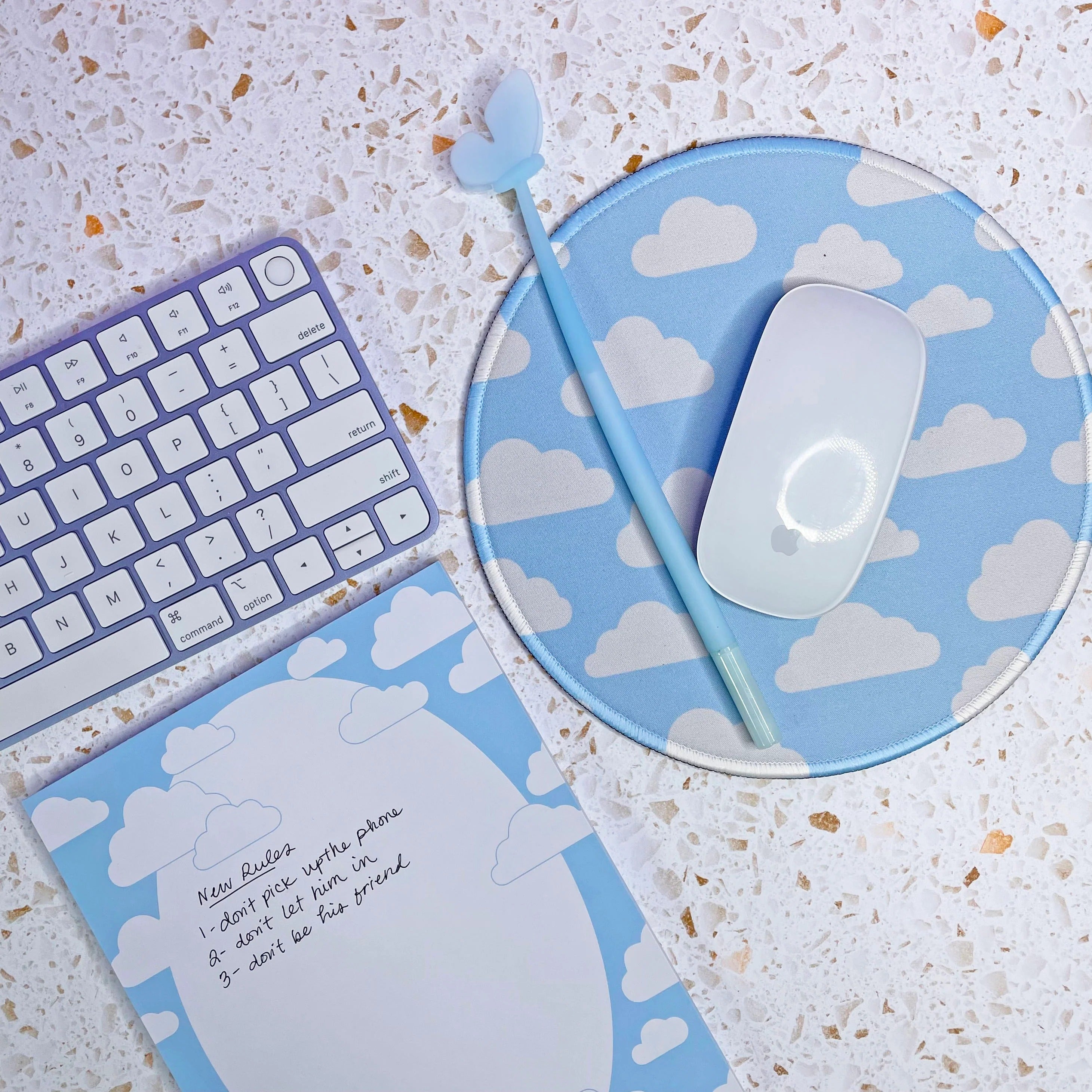 Cloudy Sky Mouse Pad